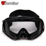 Motorcycle Goggles Colored Sunglasses Frame Winter Ski Glasses Clear Lens Snowmobile Off-Road Goggle Eyewear